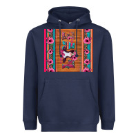 Navy love baby calf valentine's day Heavyweight Hoodie - Jasminsmagicworld