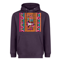 Plum love baby calf valentine's day Heavyweight Hoodie - Jasminsmagicworld