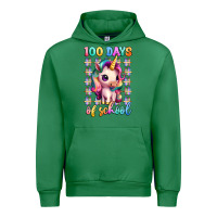 Emerald 100 days of school unicorn Urban Hoodie - Artiststas