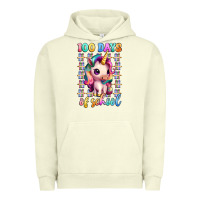 Pigment Pistachio 100 days of school unicorn Urban Hoodie - Artiststas