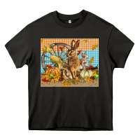 Asphalt fall rabbit  mousepad Heavy Core Tee - LillyAllenDesigns