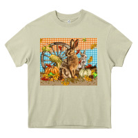 Mossy fall rabbit  mousepad Heavy Core Tee - LillyAllenDesigns