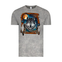 Cloud Rock wolf and feathers Vintage Tee - RanaPortraitStore