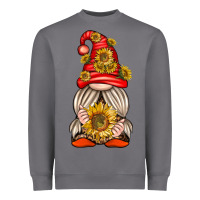 Storm western gnome with sunflowers Heavyweight Sweatshirt - texasbilliewilder