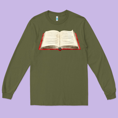 Notebook Fa Element Long Sleeve Tee Designed By Fadigitalartstudio