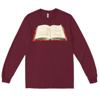 Burgundy notebook fa element Long Sleeve Tee - FaDigitalArtStudio