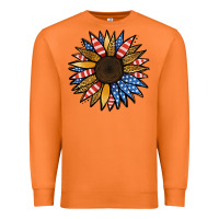 Carrot Patriotic Sunflower Premium Sweatshirt - Jasminsmagicworld