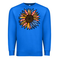 True Royal Patriotic Sunflower Premium Sweatshirt - Jasminsmagicworld