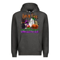 Charcoal Heather long live halloween Premium Hoodie - NancyCooperArtShop