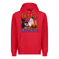 Red long live halloween Premium Hoodie - NancyCooperArtShop