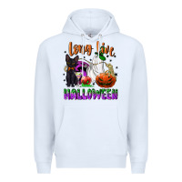 White long live halloween Premium Hoodie - NancyCooperArtShop