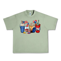 Oil Green 4th of july coffee cups Urban Heavy Tee - Zillion Design Studio