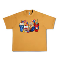 Peanut Butter 4th of july coffee cups Urban Heavy Tee - Zillion Design Studio
