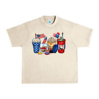 Sandshell 4th of july coffee cups Urban Heavy Tee - Zillion Design Studio