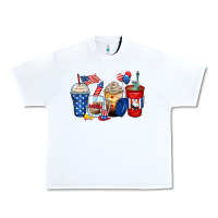 White 4th of july coffee cups Urban Heavy Tee - Zillion Design Studio