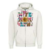Oatmeal Heather wife mom lpn Zipper Hoodie - AdoDesignShop
