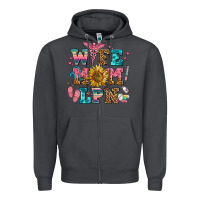 Smoke wife mom lpn Zipper Hoodie - AdoDesignShop