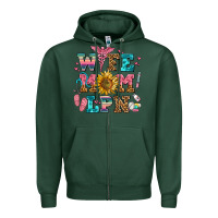 Sports Green wife mom lpn Zipper Hoodie - AdoDesignShop