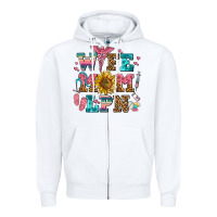 White wife mom lpn Zipper Hoodie - AdoDesignShop