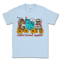 Dusty Blue cma certified medical assistant Classic Tee - FaDigitalArtStudio