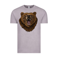 Vintage Zinc bear head Vintage Tee - BarkalooDesign
