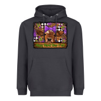 Smoke happy mardi gras y'all cow Heavyweight Hoodie - Jasminsmagicworld