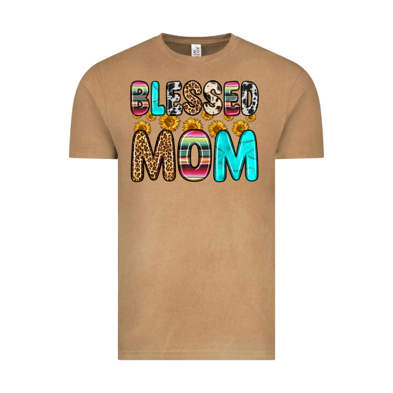 Blessed Mom Vintage Tee by Zillion Design Studio | Teevron