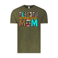 Vintage Olive blessed mom Vintage Tee - Zillion Design Studio