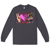 Smoke peace love makeup Long Sleeve Tee - RacoonDesign