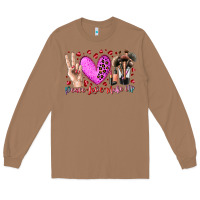 Peace Love Makeup Long Sleeve Tee | Teevron