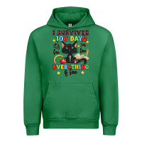Emerald i survived 100 days it's fine i'm fine Urban Hoodie - Artiststas