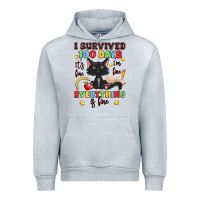 I Survived 100 Days It's Fine I'm Fine Urban Hoodie | Teevron