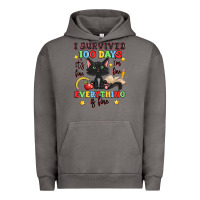 Pigment Tornado i survived 100 days it's fine i'm fine Urban Hoodie - Artiststas