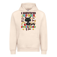 Sandshell i survived 100 days it's fine i'm fine Urban Hoodie - Artiststas
