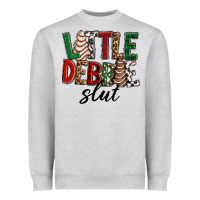 Little Debbie Slut Christmas Heavyweight Sweatshirt | Teevron