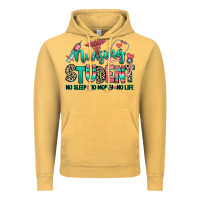 Vintage Mustard nursing student no sleep no money no life Vintage Hoodie - RanaPortraitStore