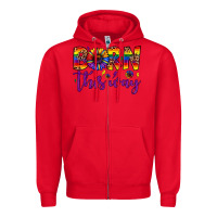 Red born this way Zipper Hoodie - JahusDesignShop