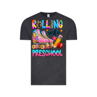 Vintage Black rolling into preschool grade Vintage Tee - texasbilliewilder