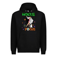 Black hocus pocus with witch Premium Hoodie - NancyCooperArtShop