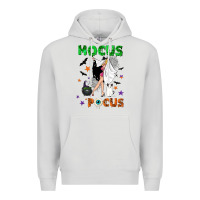 Dove Grey hocus pocus with witch Premium Hoodie - NancyCooperArtShop