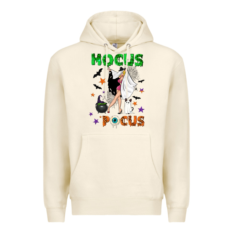 Hocus Pocus With Witch Premium Hoodie by NancyCooperArtShop | Teevron