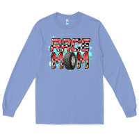 Colony Blue Race Mom Long Sleeve Tee - RacoonDesign