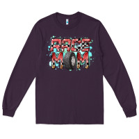 Plum Race Mom Long Sleeve Tee - RacoonDesign