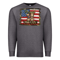 Charcoal Heather proud veteran Premium Sweatshirt - Jasminsmagicworld