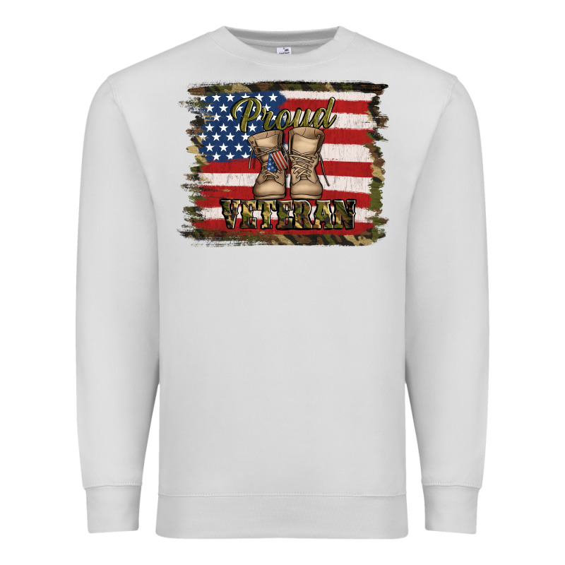 Proud Veteran Premium Sweatshirt by Jasminsmagicworld | Teevron