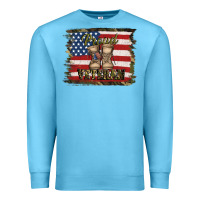 Ocean Blue proud veteran Premium Sweatshirt - Jasminsmagicworld