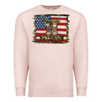 Pale Pink proud veteran Premium Sweatshirt - Jasminsmagicworld
