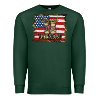 Sports Green proud veteran Premium Sweatshirt - Jasminsmagicworld