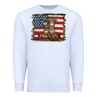 White proud veteran Premium Sweatshirt - Jasminsmagicworld