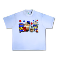 Grape Ice police coffee cups Urban Heavy Tee - Zillion Design Studio